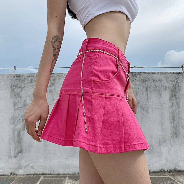 Hot Pleated Skirt