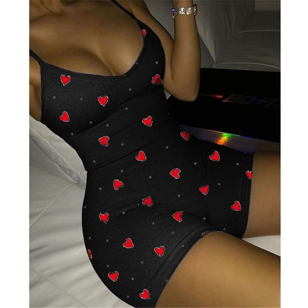 Lovely Heart Jumpsuits